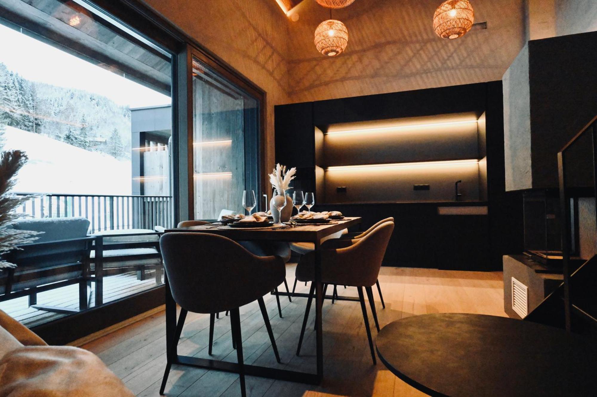 Aloha Suites - Alpin Lodge Haus 恩斯塔尔豪斯 外观 照片